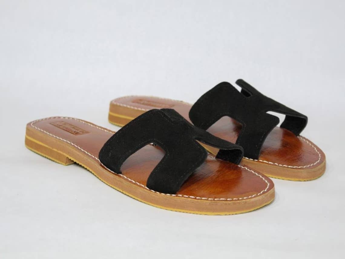 HandmadeBestSeller – wholesale Sandals – Women's – Moroccan suede sandals sewn entirely, handmade0