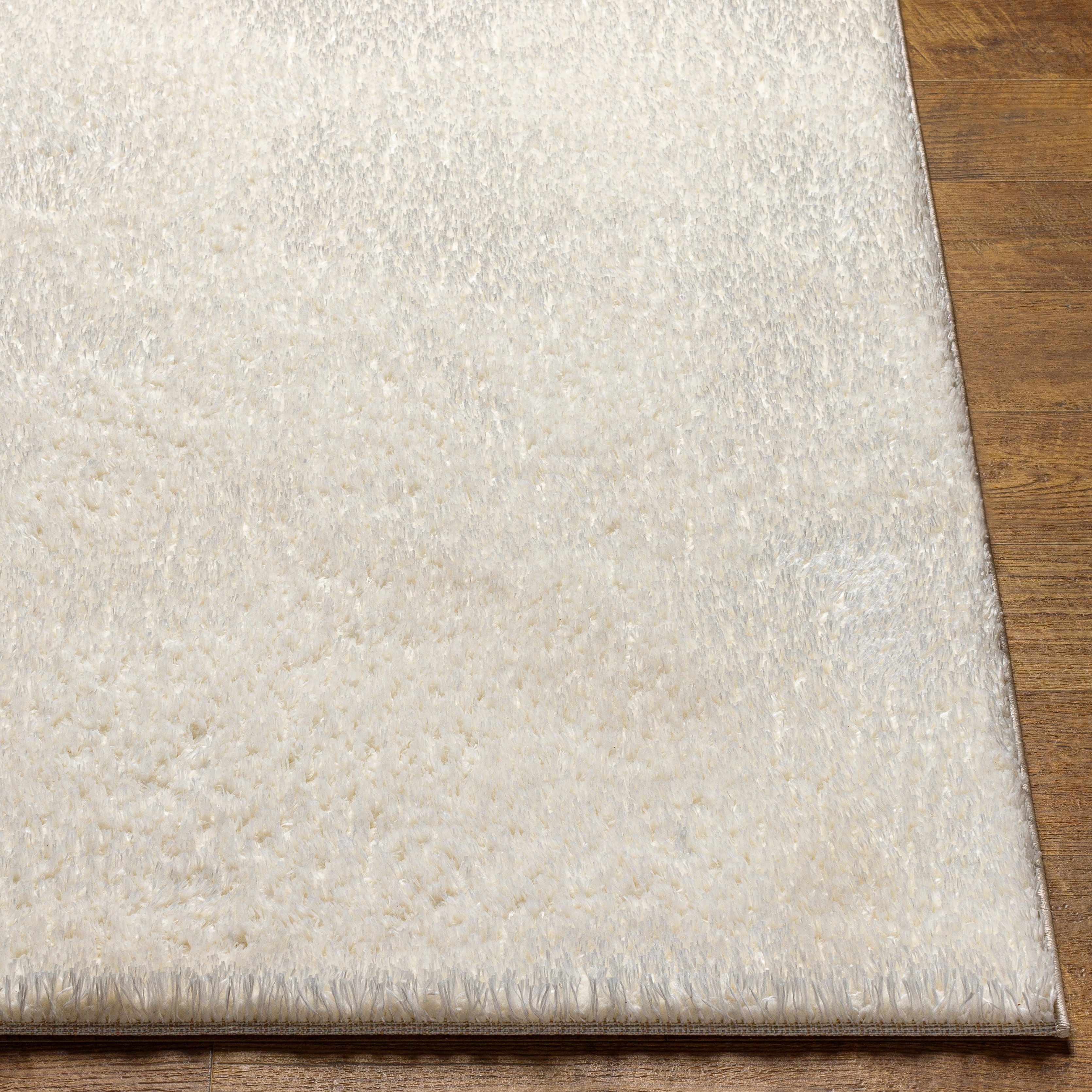 Hauteloom - Wholesale Area Rug - Heavenly Solid Cream Plush Rug3