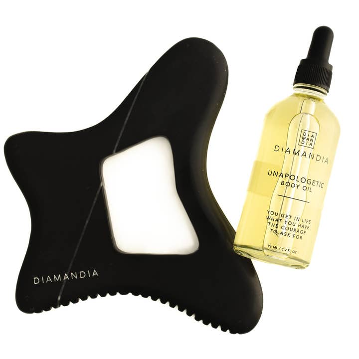 BODY GUA SHA & REJSESTØRRELSE UNAPOLOGETISK OLIE for engroshandel hos DIAMANDIA