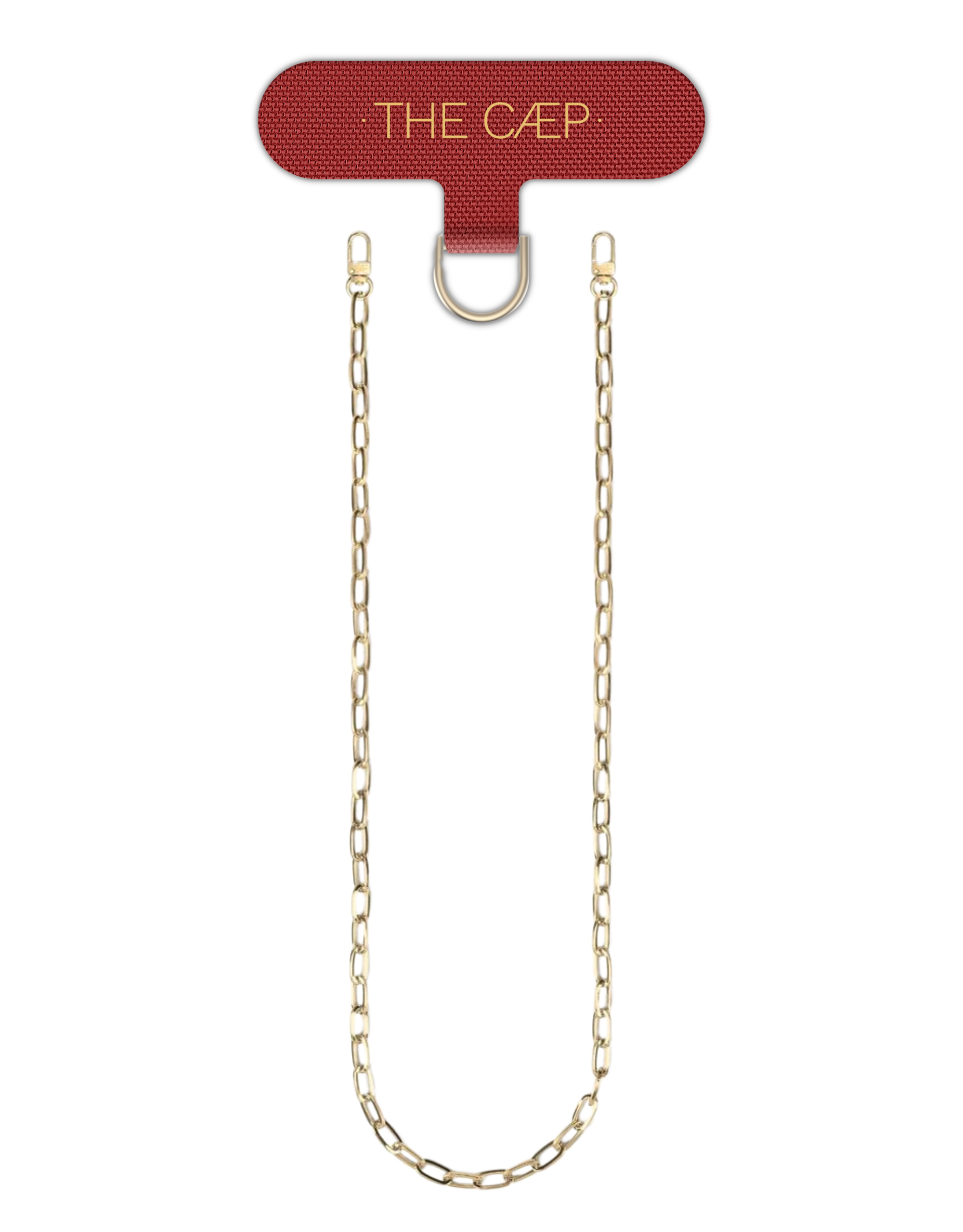 THE CÆP - Wholesale Phonecase Strap - Universal Phone Hitch + Gold Paperclip Crossbody1