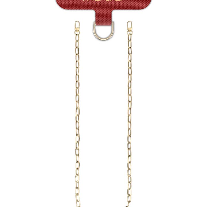 THE CÆP - Wholesale Phonecase Strap - Universal Phone Hitch + Gold Paperclip Crossbody1