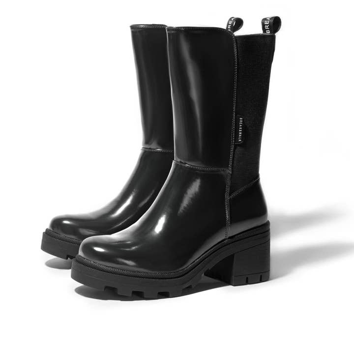 Haute V2 Black Boots for wholesale by Break&Walk