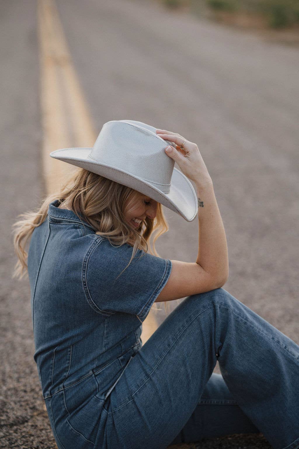 The Modern Cactus Co - Wholesale Cowboyhoed - Uniseks - Unisex westernstijl cowboyhoed met glitter van imitatieleer1