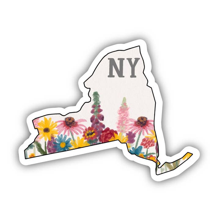 New York Painterly Pattern Sticker for wholesale by Big Moods