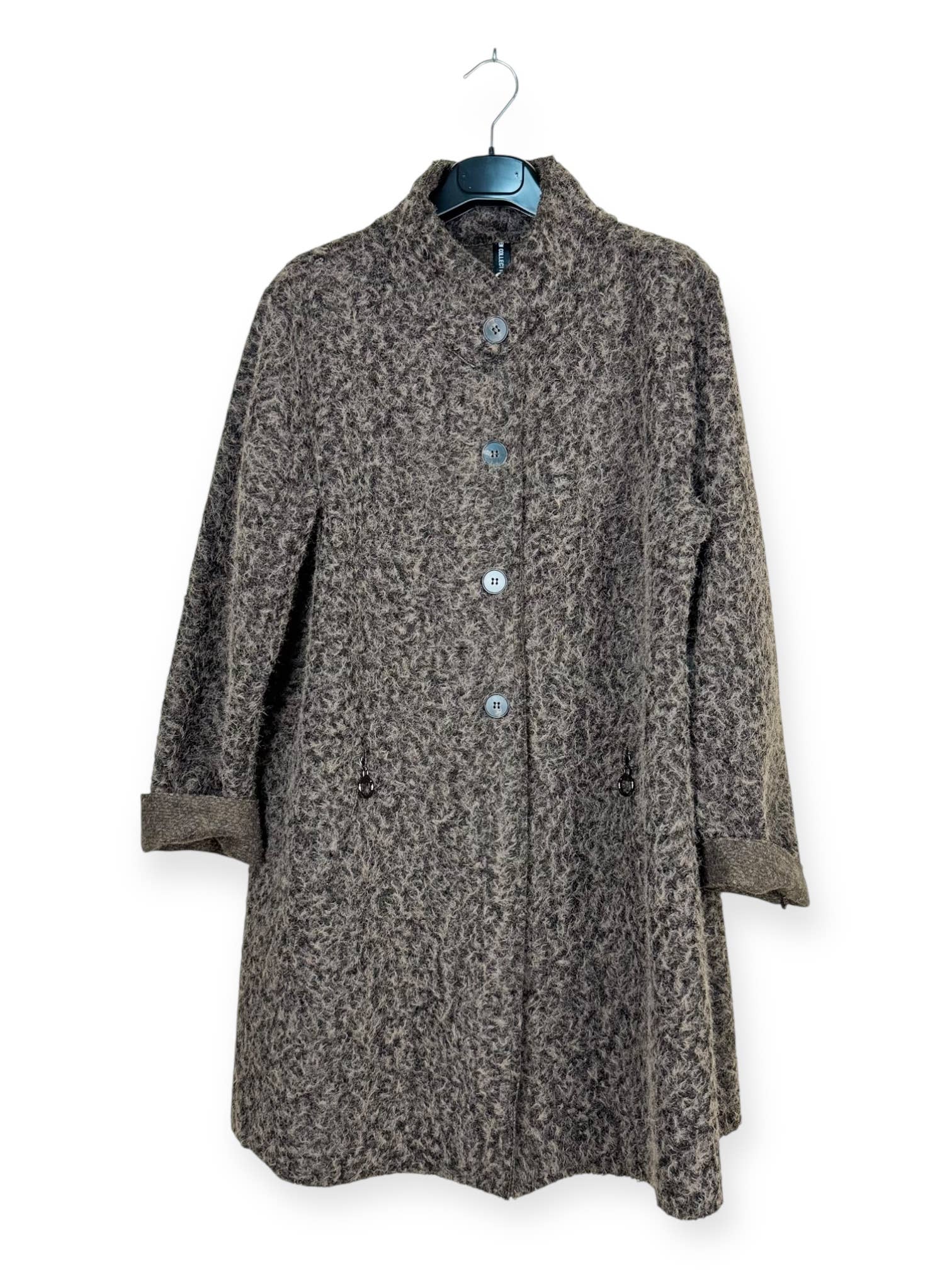 Lucky Nana – wholesale Rock - Dam – AH 25275 - Kappa med Knappar och Dolda Dragkedjefickor – Elegans18