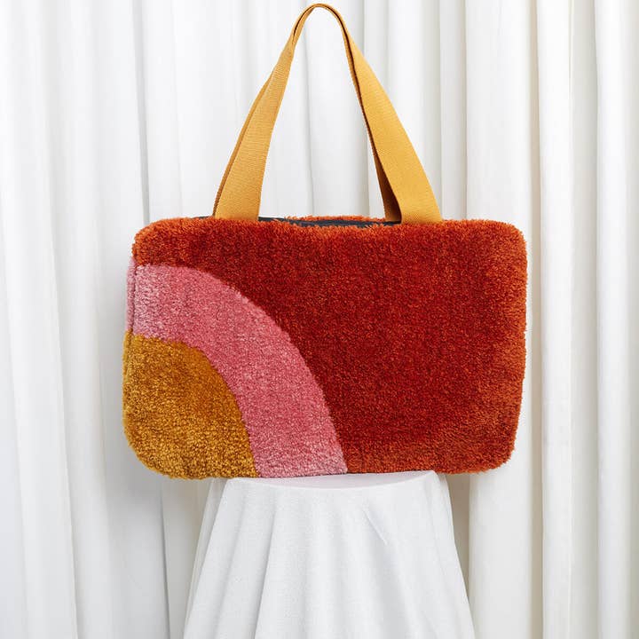 Apothicc - Wholesale Tote Bag - Women's - Sunset Tufted Tote Bag