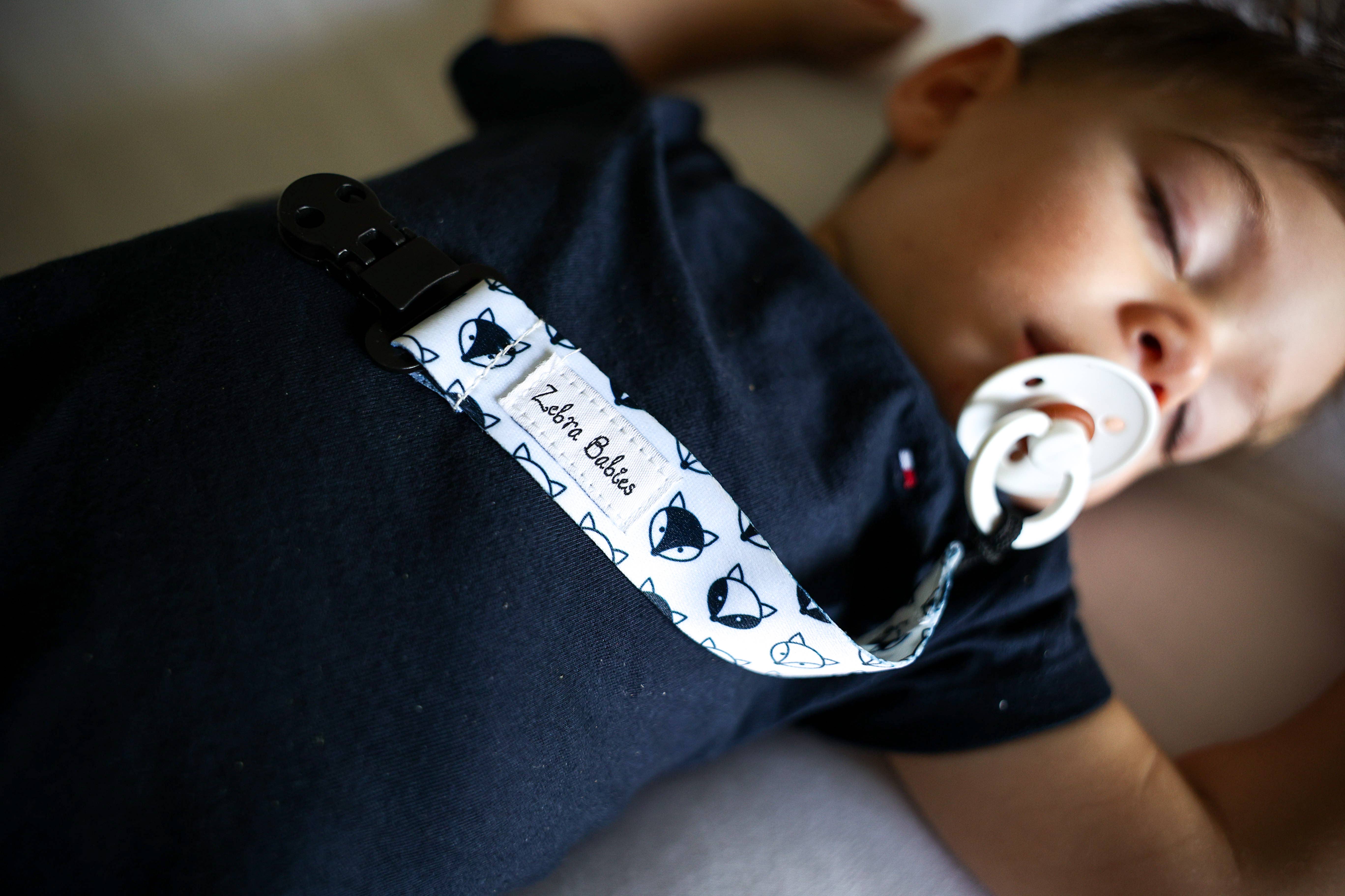 Zebra Babies - Venta al por mayor Clip para chupete - Bebé - Clip para chupete — Cinta flexible13