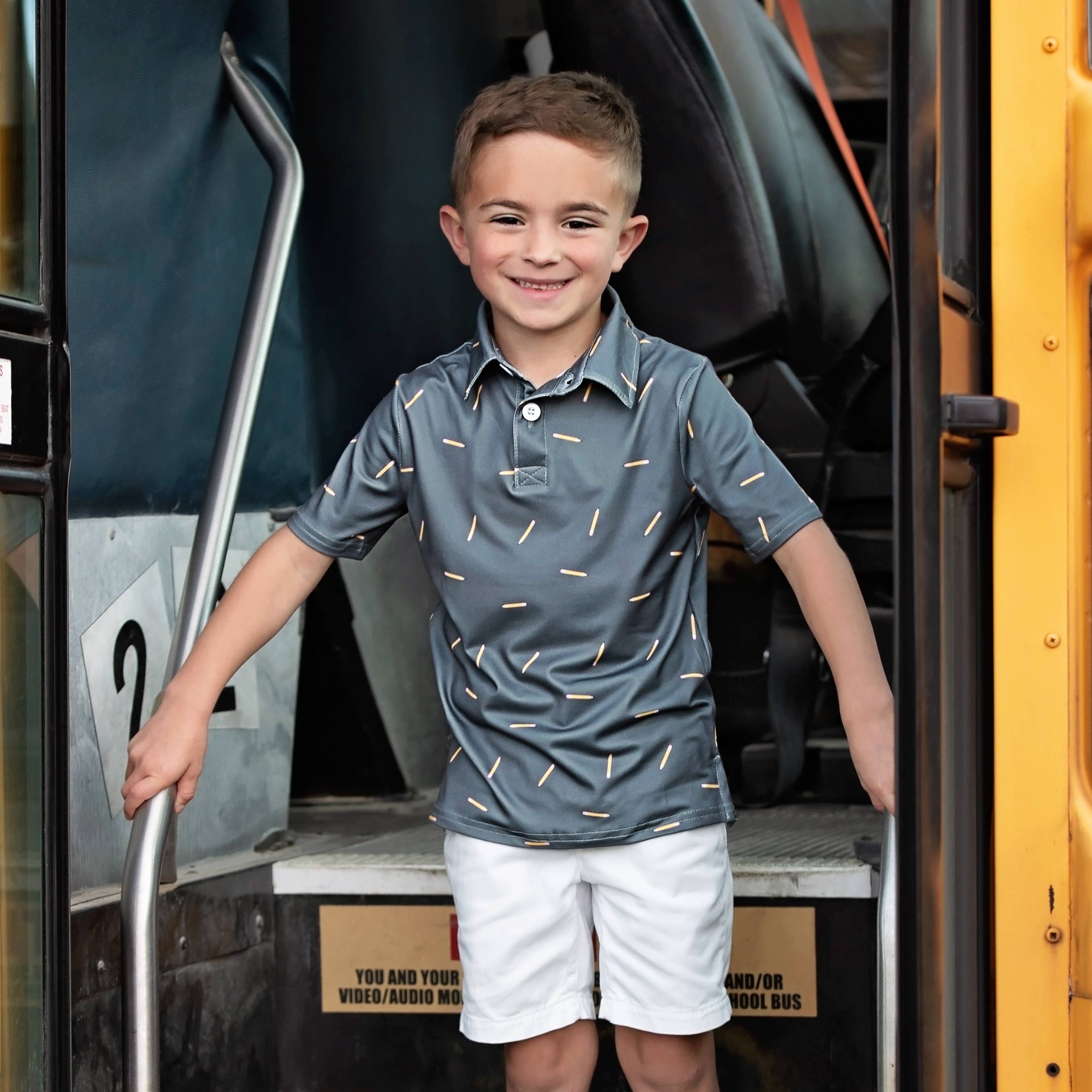 Sugar Bee Clothing - Wholesale T-Shirt - Kids - Polo - Pencils0