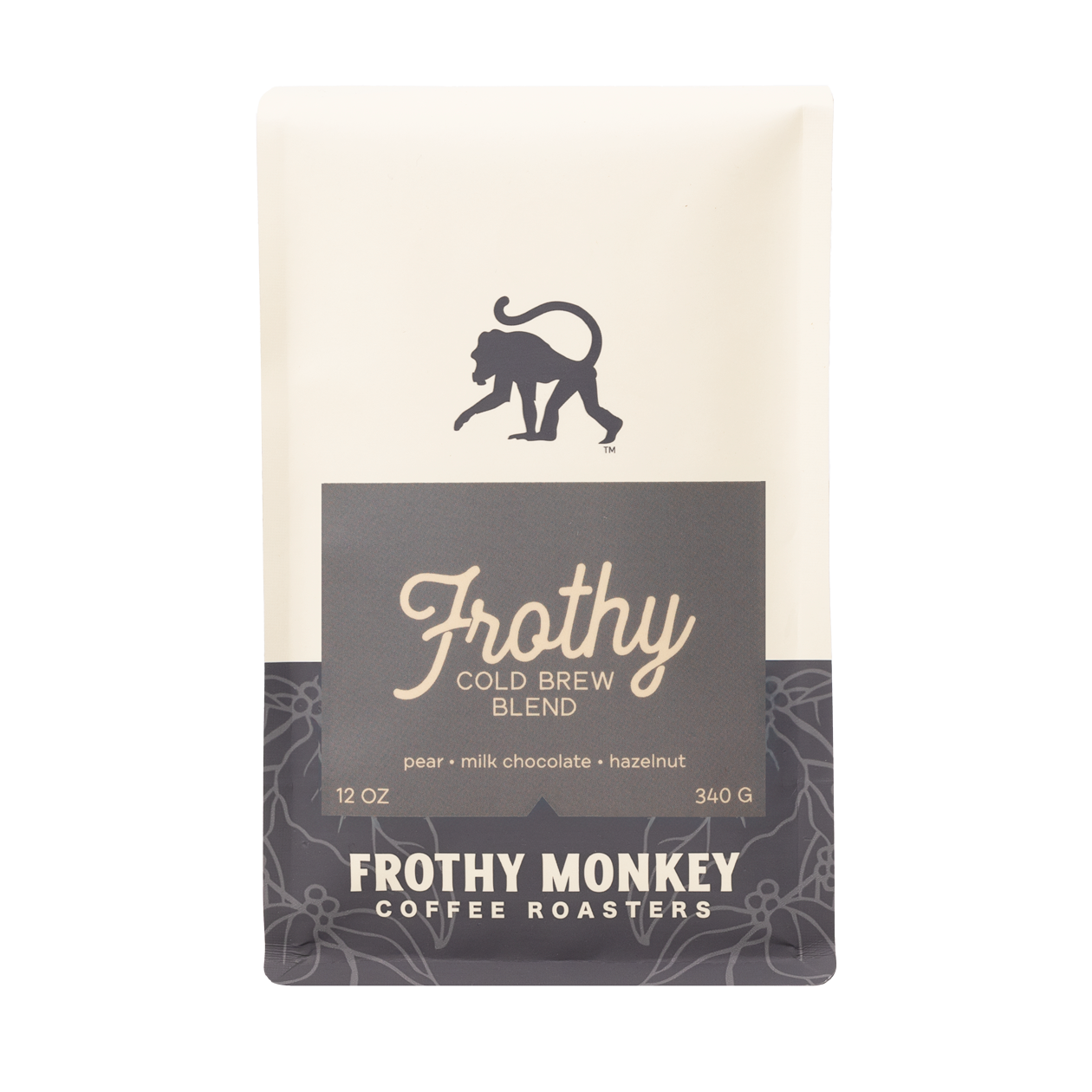 Frothy Monkey Coffee Roasters - Wholesale Coffee Beans - Frothy - Cold Brew Whole Coffee Beans 12oz Bags0