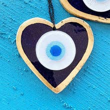 Evileyefavor - Wholesale Ornament - Valentines Day Decor, Evil Eye Heart Wall Hanging3
