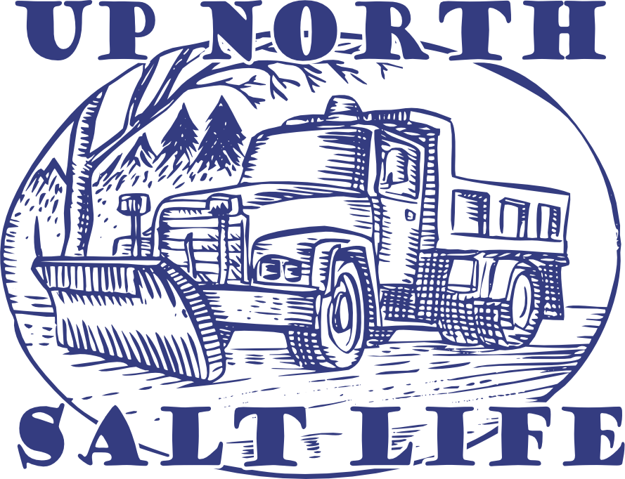 Above & Beyond ScreenPrinting @ More - Wholesale Sticker - Up North Salt Life - Decal0