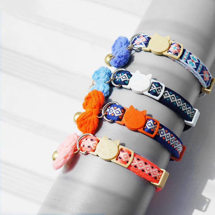 Mokka - Adjustable Cat Collar with Bowknot for wholesale by Cheerhunting