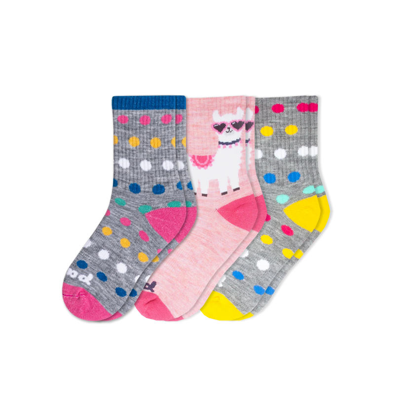 Pacas - Wholesale Socks - Kids - 3 Pack - Kids' Crew Pacas Socks15