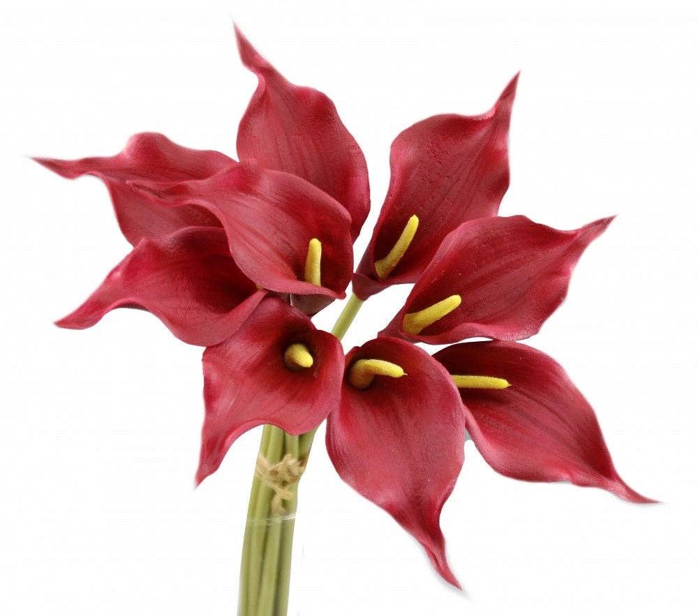 Angel Isabella - Wholesale Kunstbloemen - 16" Ultra Zachte Realistische Lange Bloei Kunstmatige Calla Lelie4