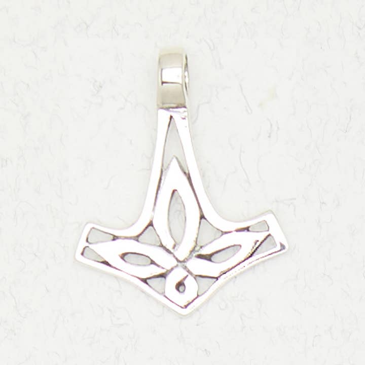 Nirvana - Wholesale Individual Charm/Pendant - Sterling Silver Pendant – Thor’s Hammer