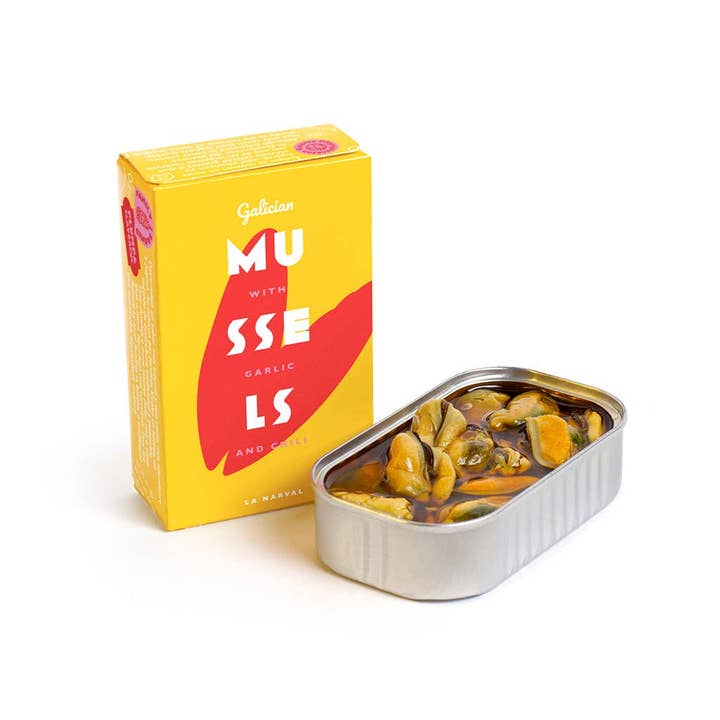 La Narval. Galician Mussels with Garlic and Chili for wholesale by meDINEterranean