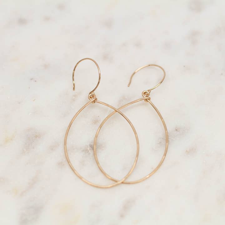 Tumbleweed Shop and Studio LLC - Wholesale Hoop Earrings - Oval Essential Hoop Earrings1