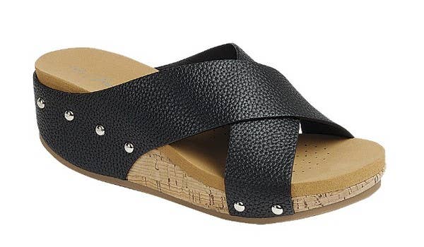 Andrea Bijoux - Wholesale Sandals - Women's - LOW HEEL SANDAL CORK PLATFORM0