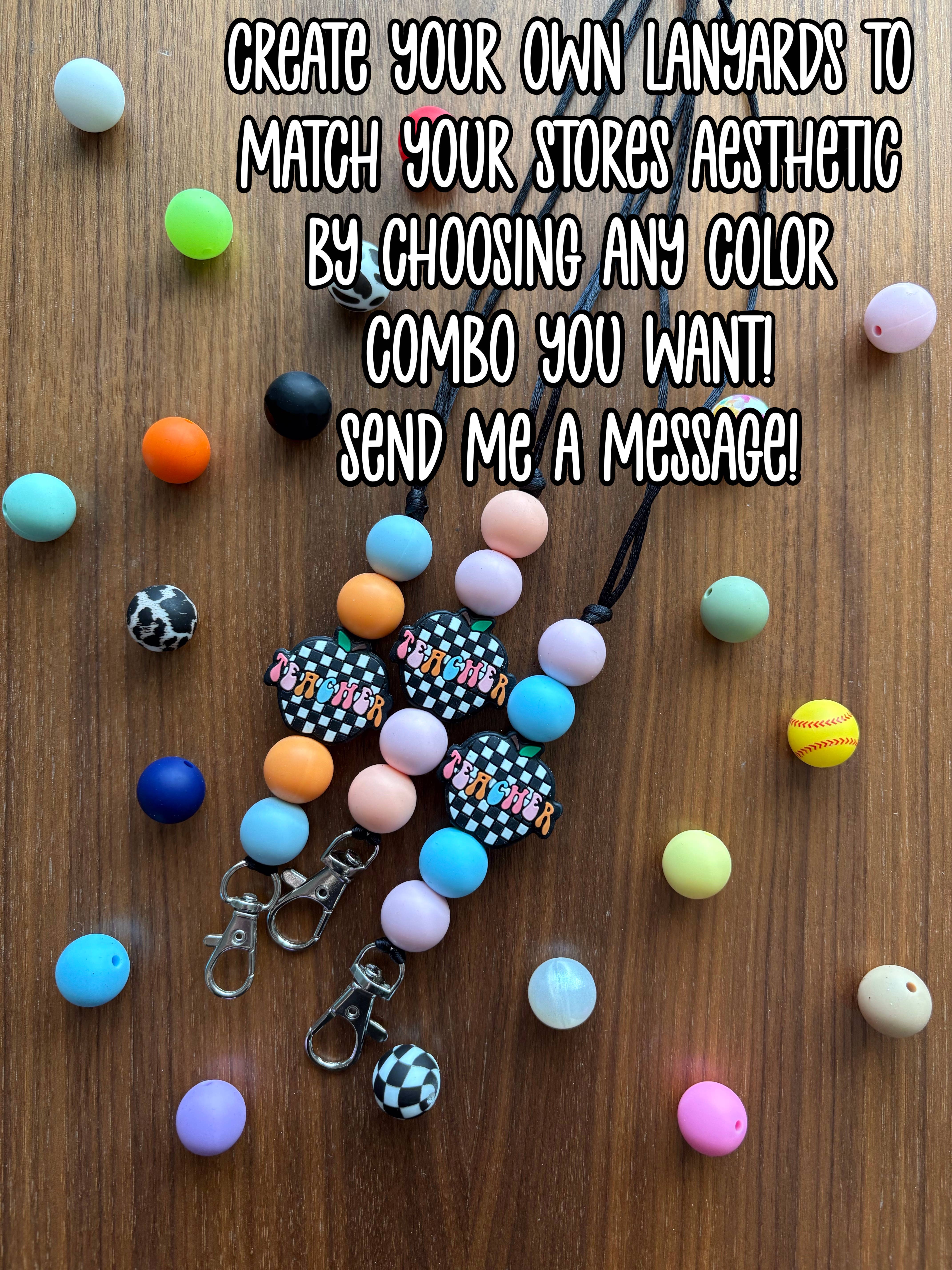 Katesy Things - Wholesale Lanyard - Women's - Silicone God is Good Lanyard-20” Long with Breakaway Clasp1