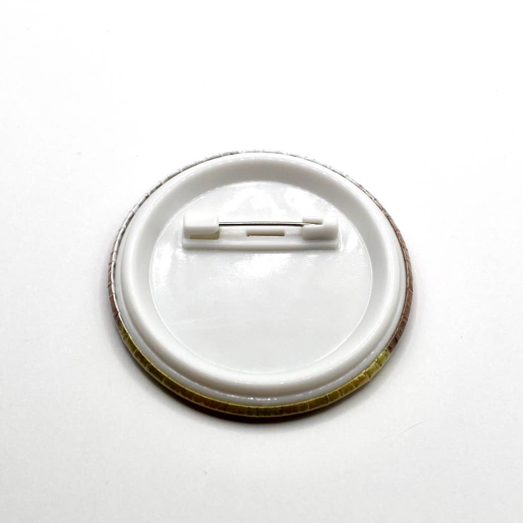Crowded Cat Studio - Wholesale Lapel Pin/Button - Trinket Lover Button Pin - 2.25 in2