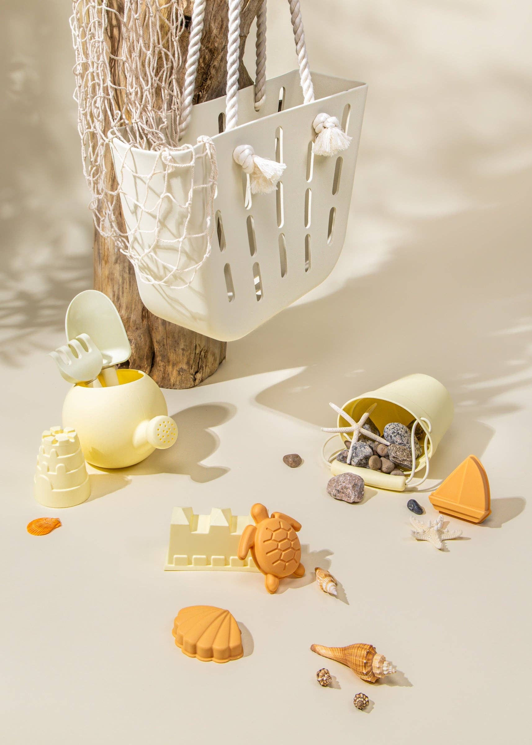 Coco Village – wholesale Watering can – Silicone Watering Can - Cream2