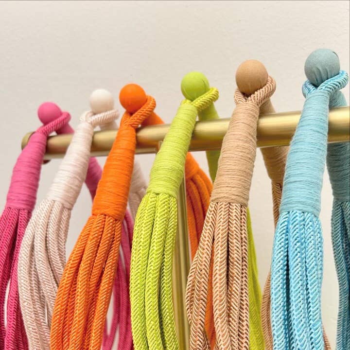 TWO FORTY TWO - Vente Colliers tissés - Collier "Original" en fil à 8 brins (écru)4