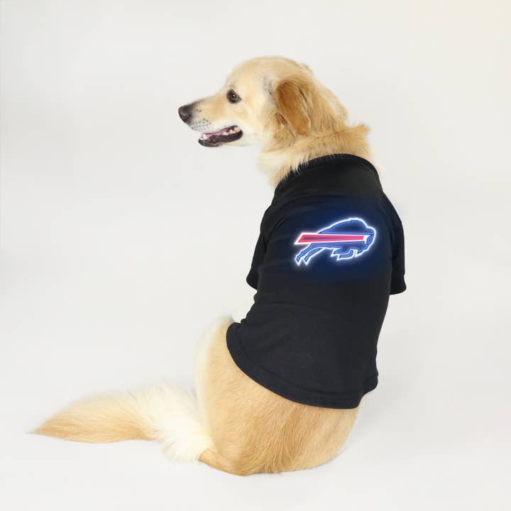 Little Earth Productions - Wholesale Pet Shirt - Dog - NFL Buffalo Bills Neon Pet T-Shirt