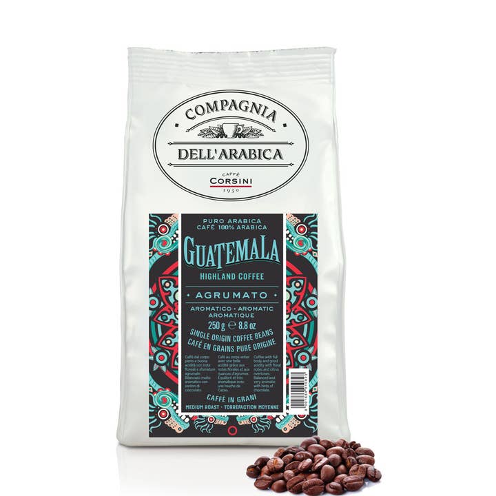 Coffee beans | Guatemala | 100% Arabica | 250g for wholesale by Caffè Corsini