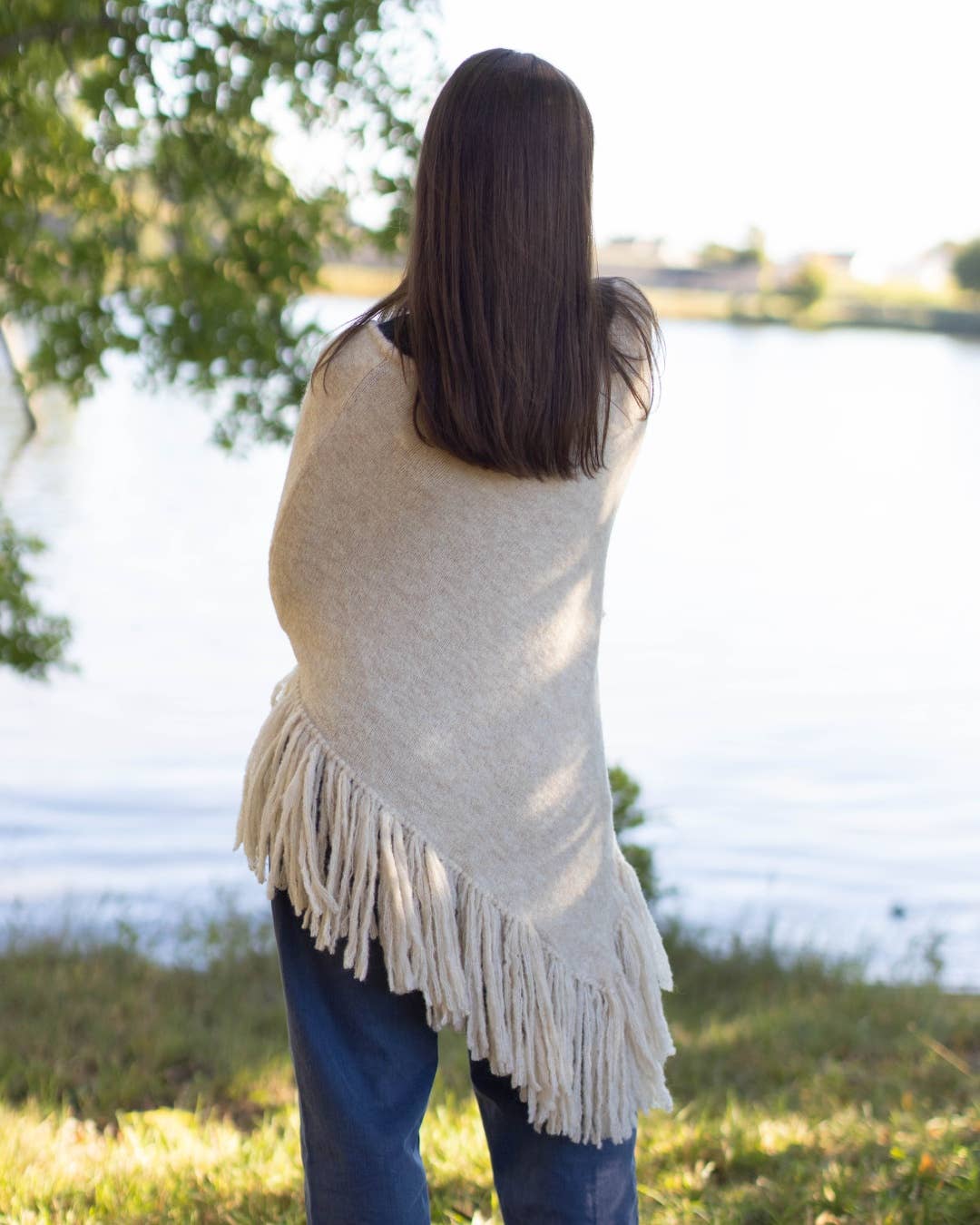 Merete Dèhn – wholesale Poncho – Women's – Sarah Poncho - Alpaca & Merino Wool7