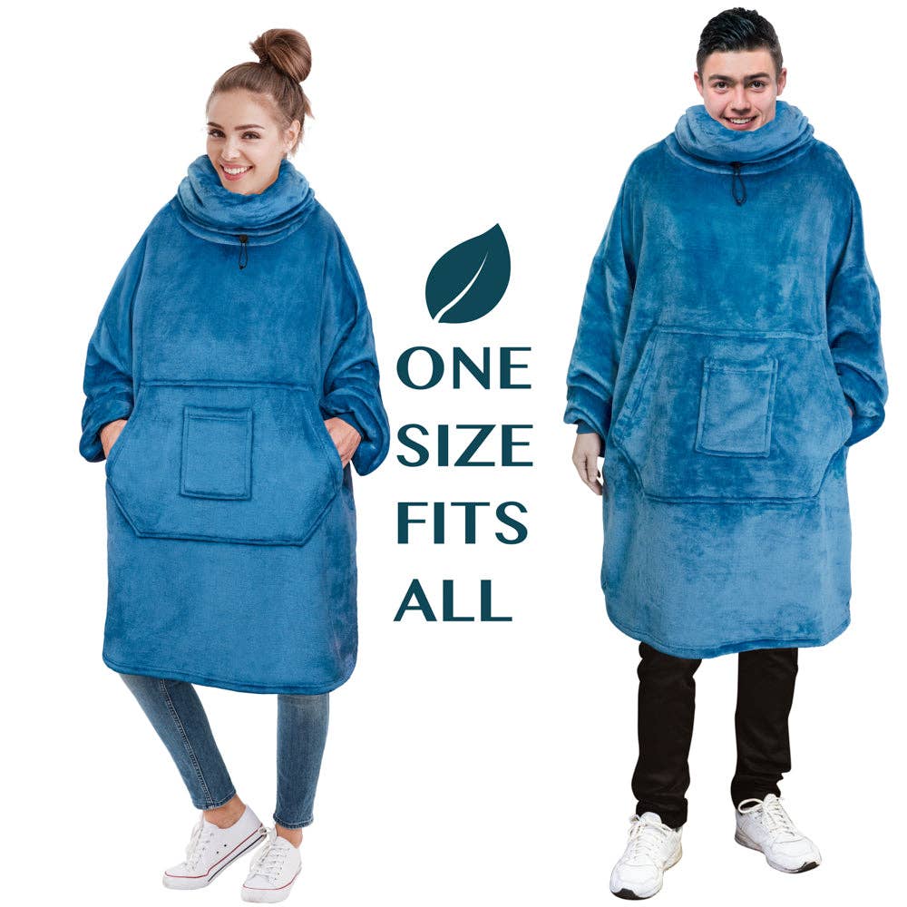 Pavilia - Wholesale Throw Blanket - Neck Warmer Sweatshirt Hoodie Blanket53