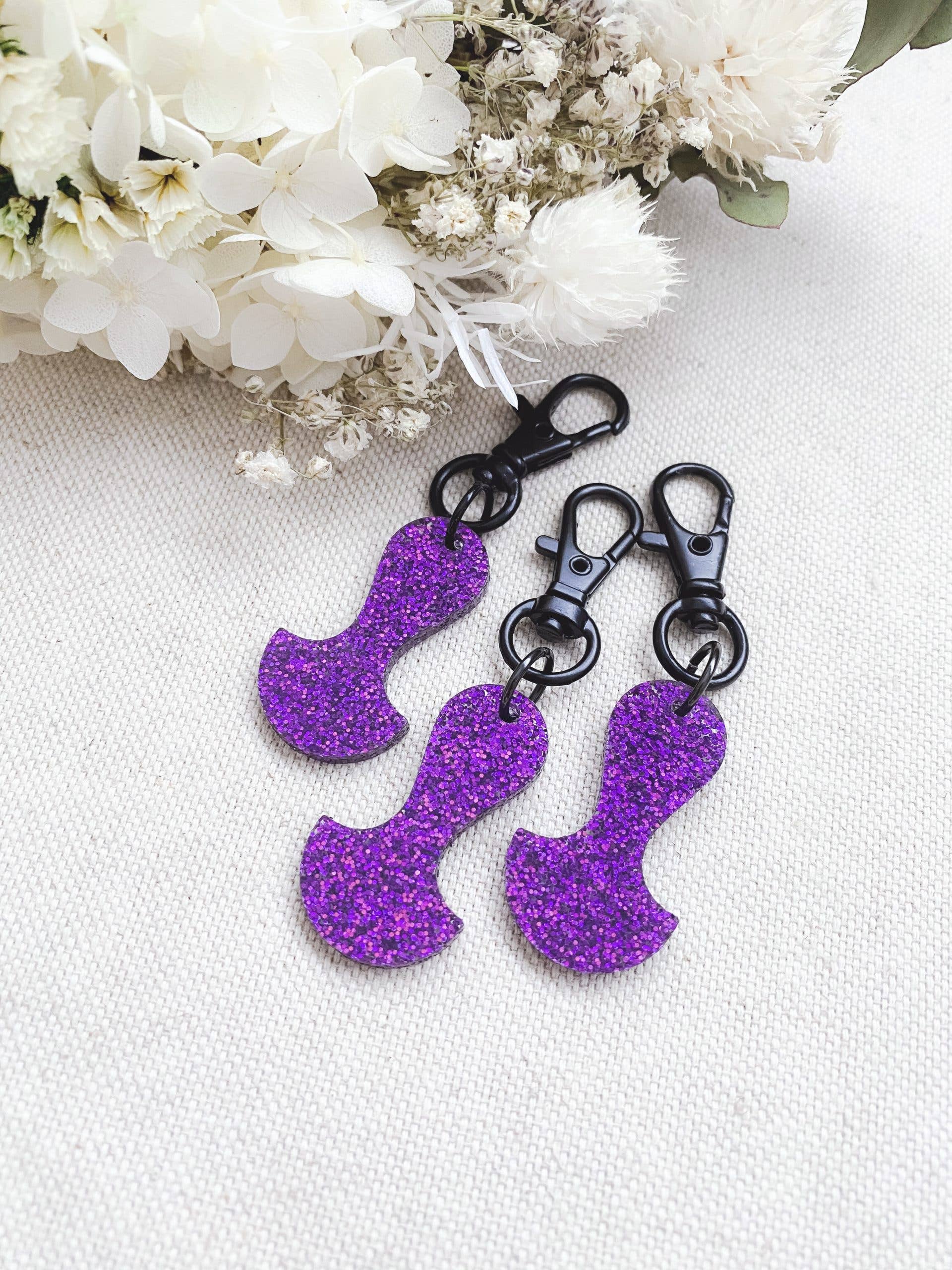 Chuckle & Wood - Wholesale Keychain – Women's - Trolley Tokens - Glitter19