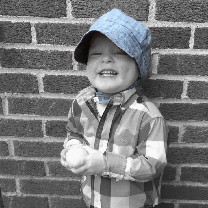 Cap in boulevard for wholesale by Urban Baby Bonnets