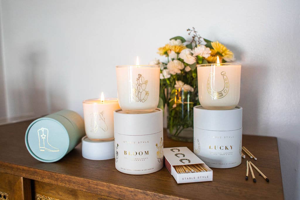 Stable Style - Wholesale Jar/Filled Candle - Cactus Soy Wax Candle - Bloom4