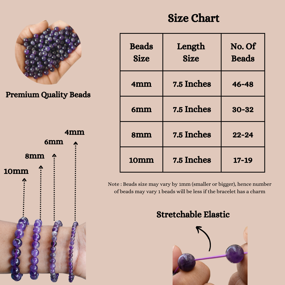 Soothing Crystals - Wholesale Beaded Bracelet - Healing Bracelet | Amethyst | Gemstone Bracelet9