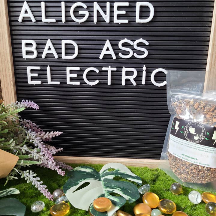 Bad Ass Electric Tea for wholesale by Aligned Herbally