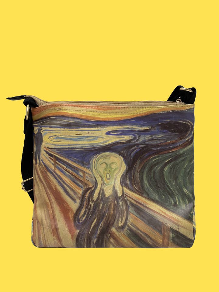 Edvard Munch The Scream Bag Collection - Crossbody for wholesale by Fashion Scarf World