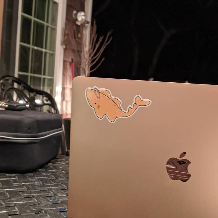 The Mighty Jackie - Wholesale Sticker - Angel Shark Sticker2