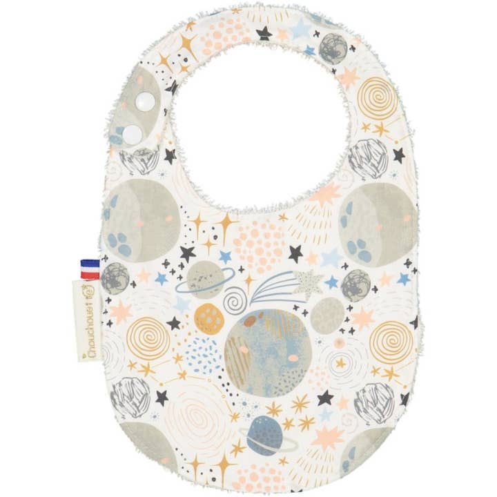 Planets bib for wholesale by CHOUCHOUETTE