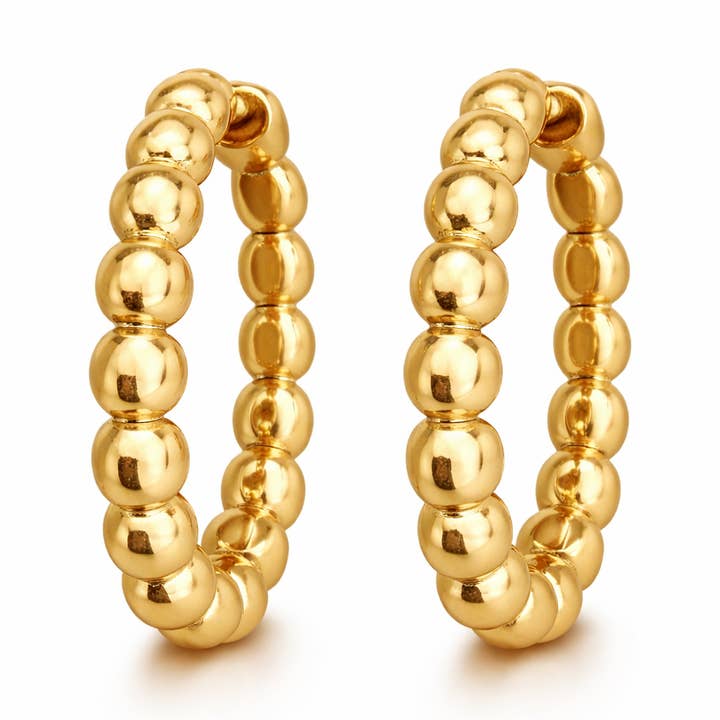 HU-7718 for wholesale by 14k18k Gold Earrings Inc.