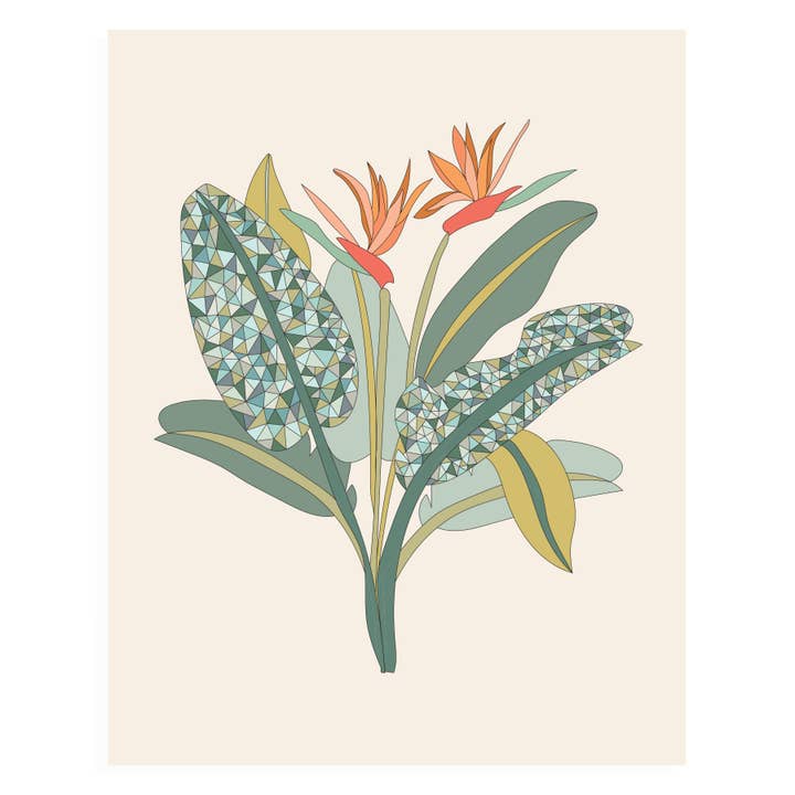 Paradisets fåglar, 11x14 Konsttryck för wholesale av The Happy Sea