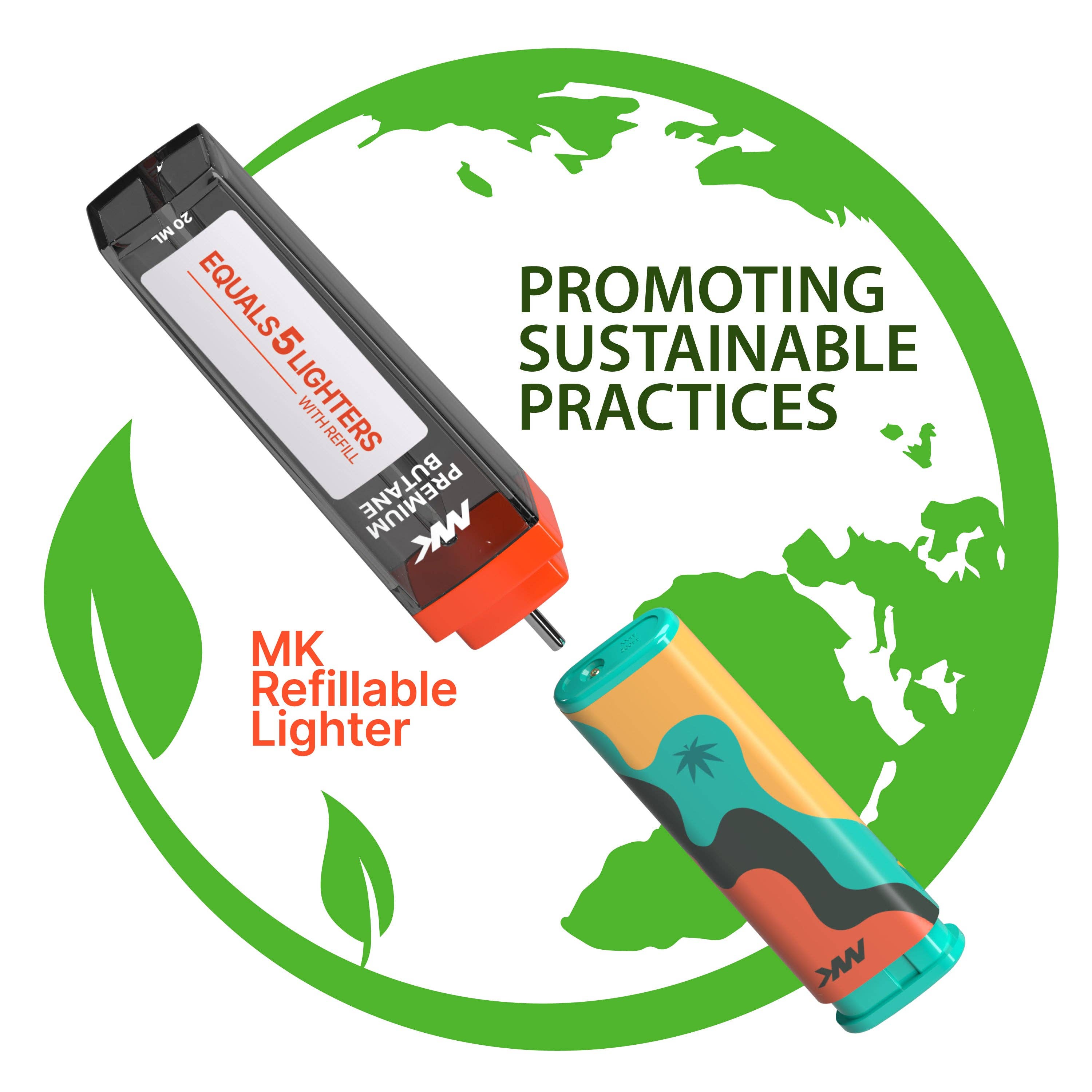 MK Lighter Company - Wholesale Lighter - MK Lighter Jet Series, Windproof Flame, Pocket Lighters (Hyd6