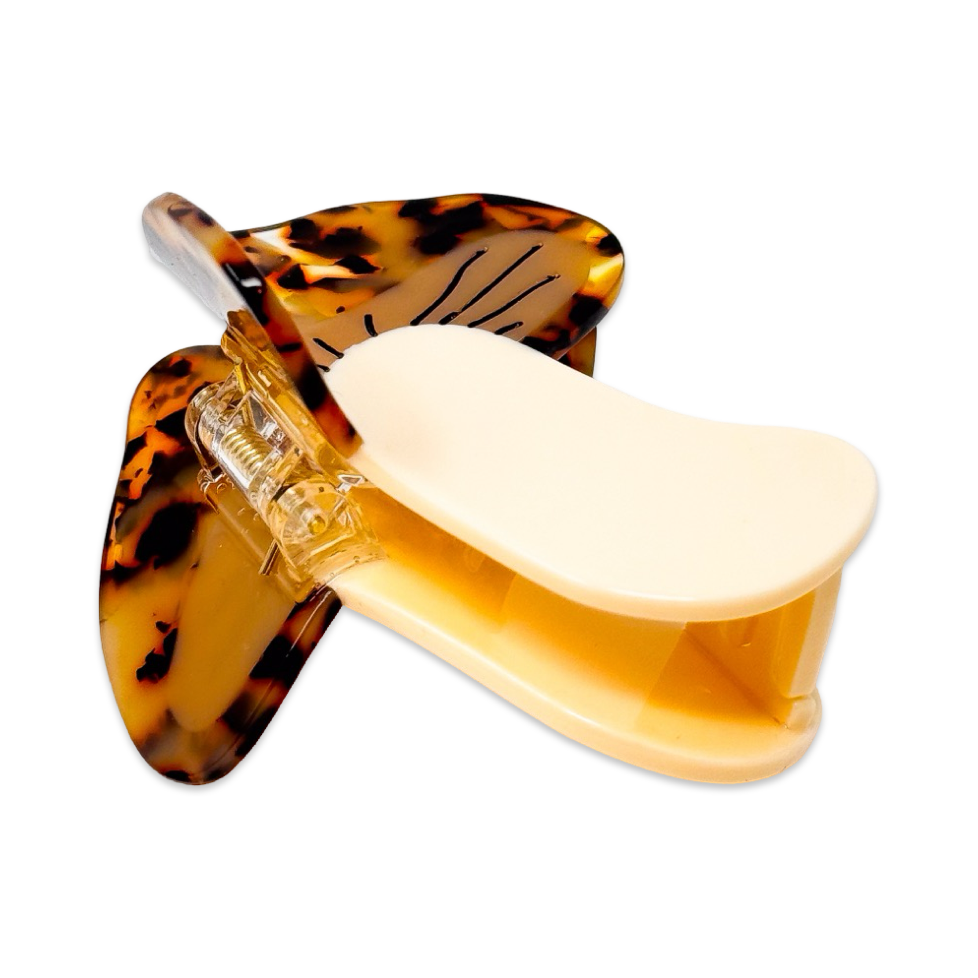 Jenny Lemons - Wholesale Hair Clip - Women's - Midi Shiitake Hair Claw Clip3