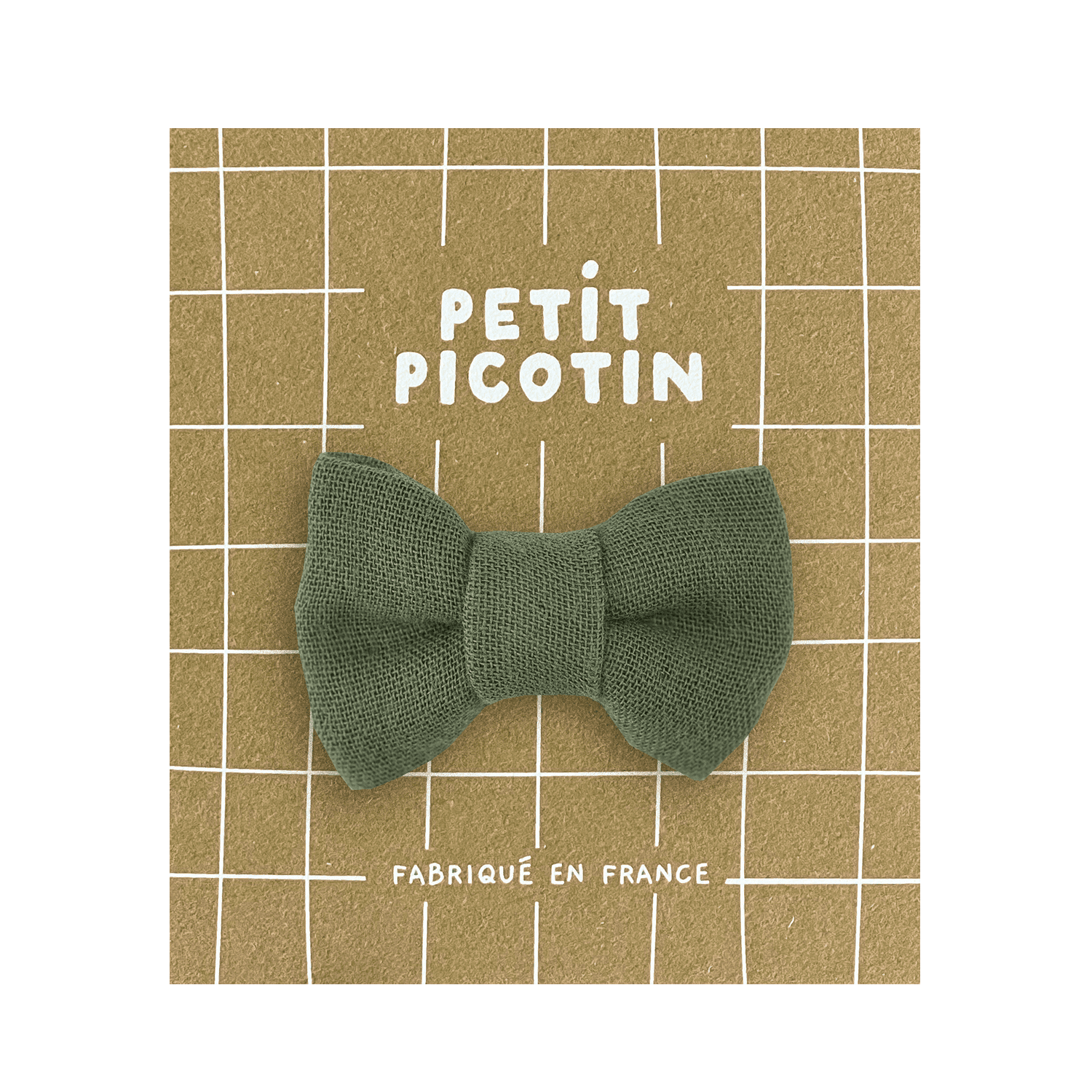 Petit Picotin – Großhandel Haarclip – Kinder – Pernette – Bio-Baumwoll-Haarspange mit Klickverschluss oder Krokodilklammer2