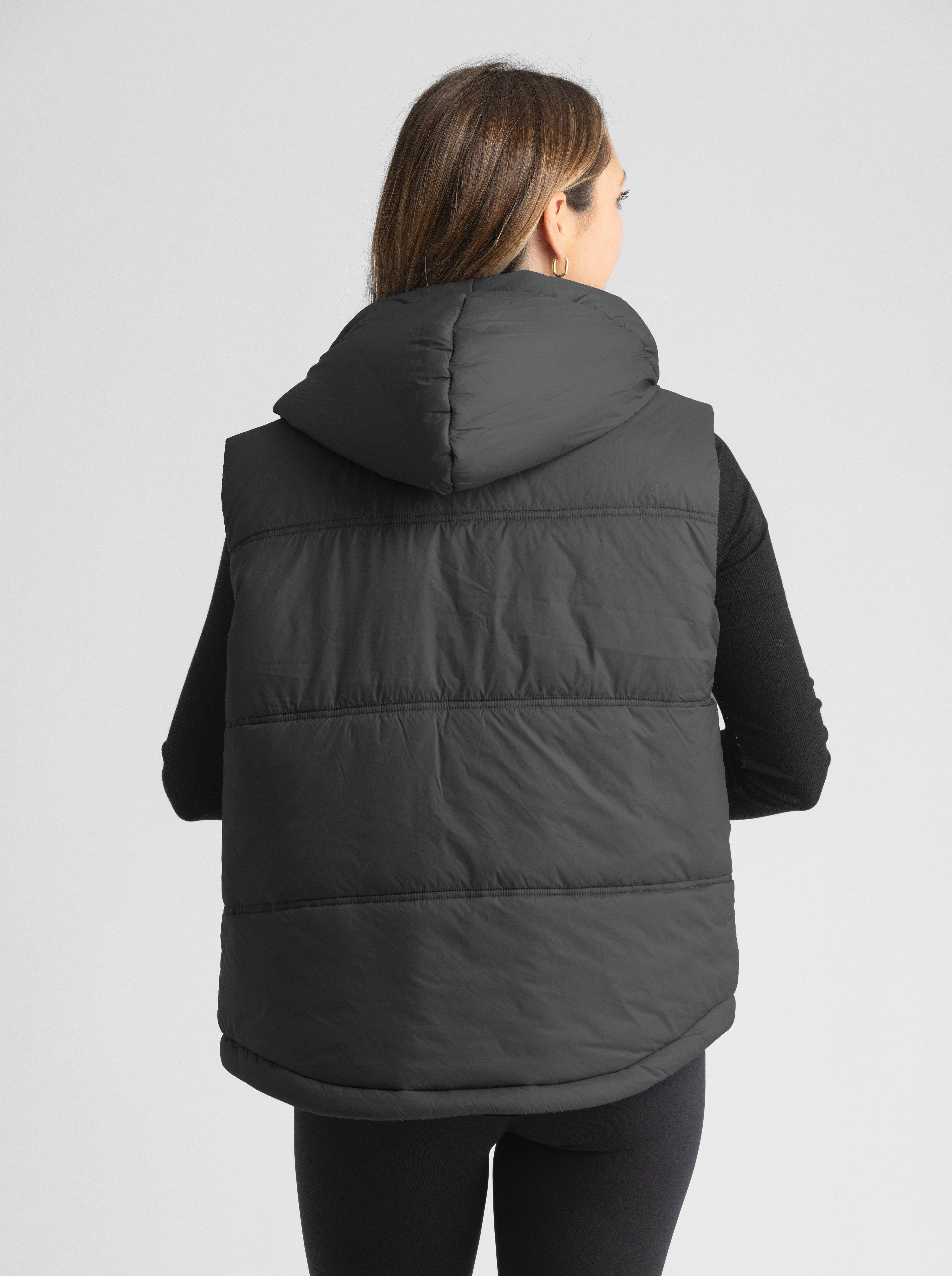 LIV Outdoor – Großhandel Oberbekleidungsweste – Damen – Daphne, superweiche Daunenjacke mit Kapuze für Damen3