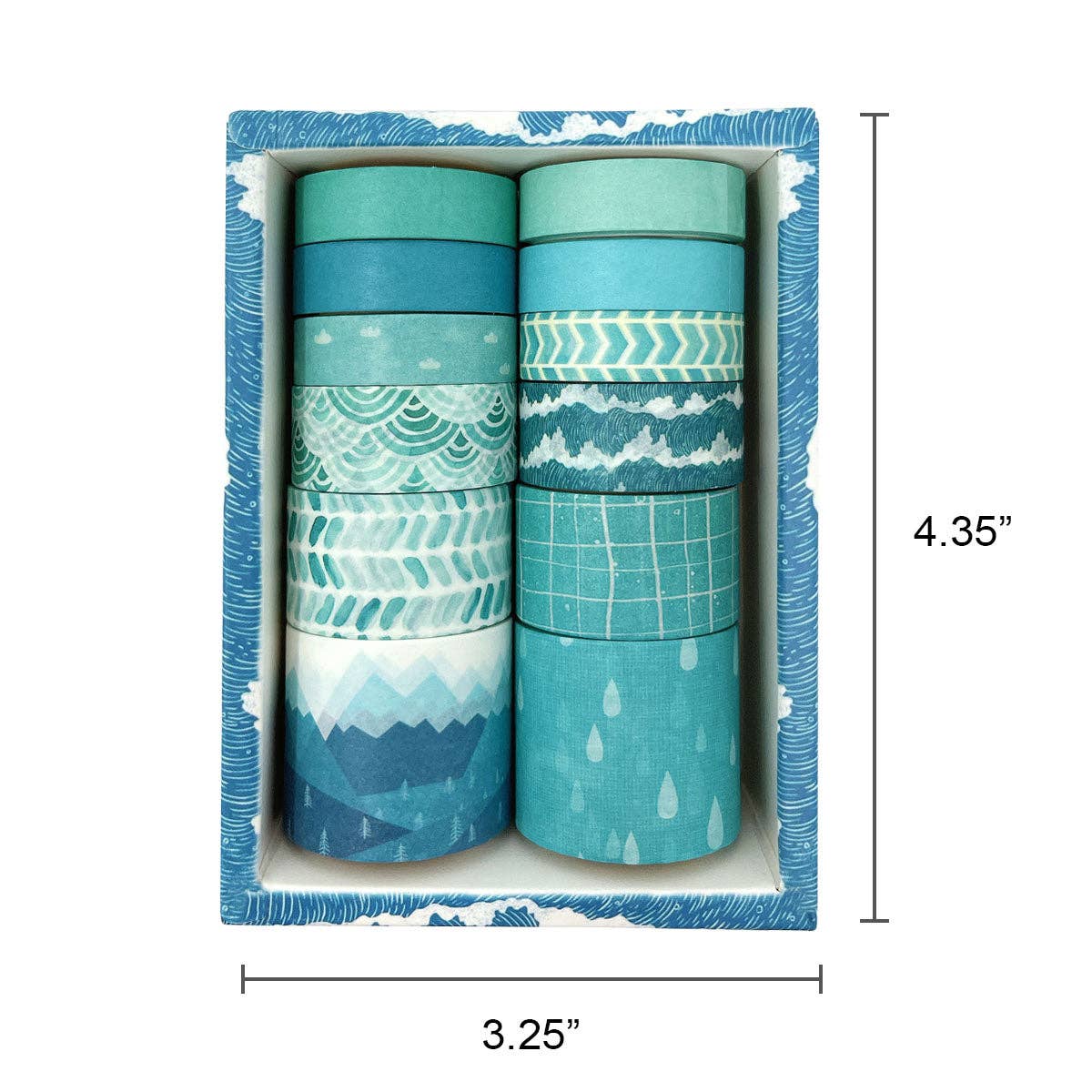 Wrapables.com - Wholesale Washi Tape - Wrapables Decorative Washi Tape Box Set for DIY Arts & Craft15