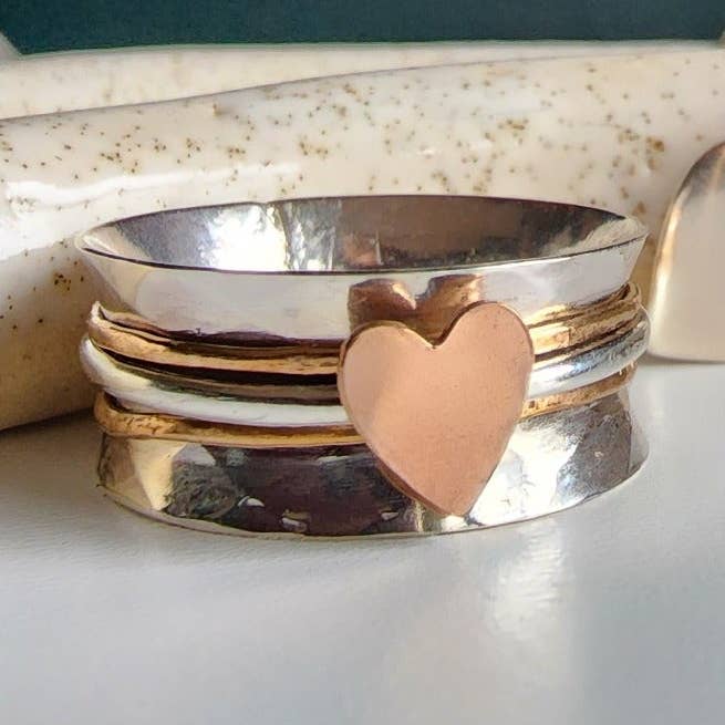 Hjärtsnurrring för wholesale av Nevermore Fine Jewelry