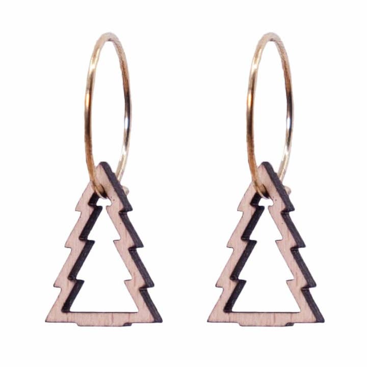 Juletræ Øreringe for wholesale by DIBB Design