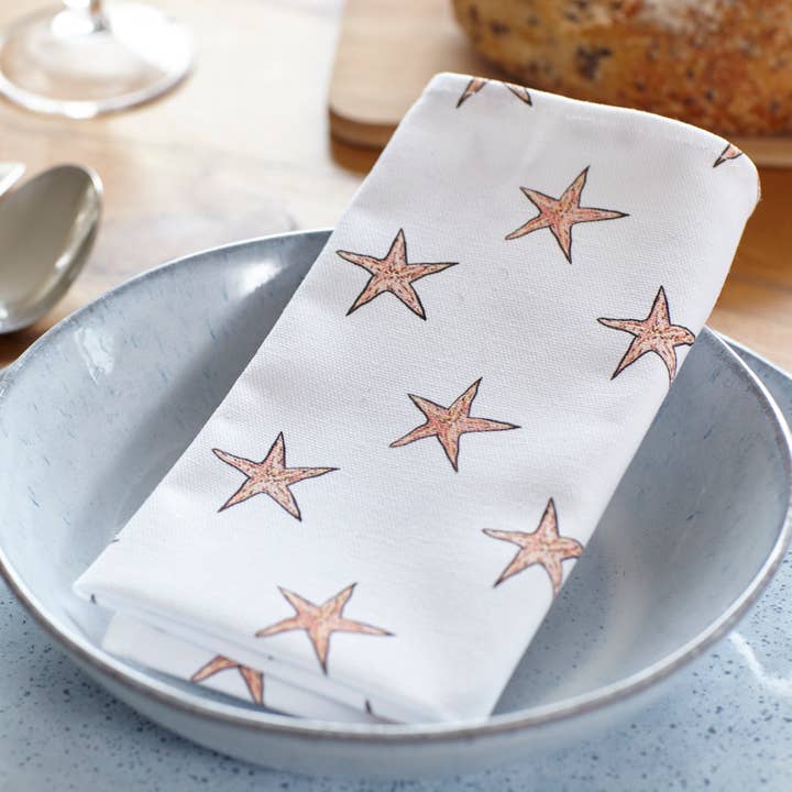 Starfish Napkins - Set of 4 for wholesale by Monique Lucas