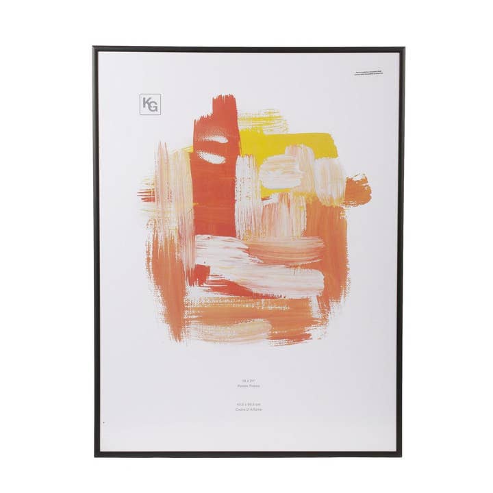 Kiera Grace - Vente Cadres photos - Cadre d'affiche Kiera Grace Antell en métal noir 18 x 24 po