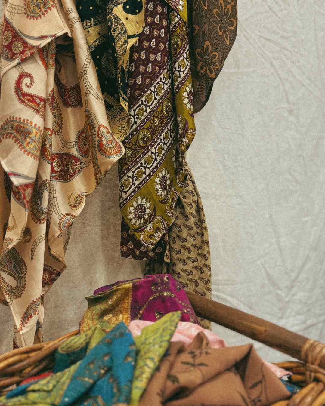 Wylder Trading Company - Wholesale Bandana - Unisex - Silk Bandana Cowgirl Boho Western Eclectic Scarves Ethical11